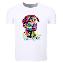 Asian Size Print Tupac 2pac Rapper Rap Hip Hop SWAG T-shirt O-Neck Short Sleeve Summer Tshirt For Men And Women HCP287 2024 - buy cheap