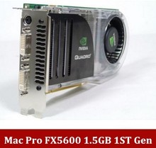 Оригинал Nvidia Quadro FX 5600 1.5 ГБ PCIe видеокарта для mac pro первого Поколения 06/07 высокое качество графической карты 2024 - купить недорого
