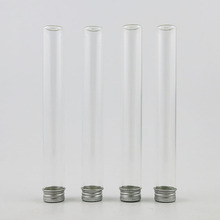 50x45 mlTravel длинная прозрачная стеклянная бутылка с винтовой крышкой, редуктор с алюминиевой крышкой, образец эфирного масла, бутылка для экономии 2024 - купить недорого