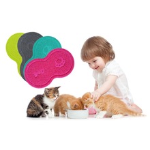 Pet Dog Puppy Cat Feeding Mat Pad Cute PVC Bed Dish Bowl Food Water Feed Placemat Wipe Clean Pet Supplies Durable 2024 - buy cheap