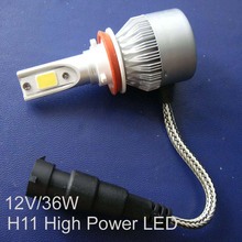 Lámpara Led antiniebla para coche, luz de bombilla Led para lámpara de alta potencia automática, 12V, 36W, H4, H7, H8, H11, 9005, 9006, HB3, HB4, Envío Gratis, 2 unidades por lote 2024 - compra barato