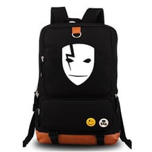 Darker Than Black 2016 Novo e Luminoso de Designer Da Marca Das Mulheres Dos Homens Mochila No Ombro Saco De Crianças Mochilas Moda Mochila Escolar 2024 - compre barato