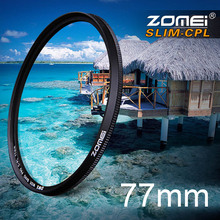 Zomei-filtro Polarizador Circular para lentes Olympus, Sony, Nikon, Canon, Pentax, Hoya, 77mm 2024 - compra barato