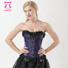 Plus Size Corset Gothic Clothing Victorian Espartilhos E Corpetes Corselet Overbust Korsett For Women Sexy Corsets and Bustiers 2024 - buy cheap