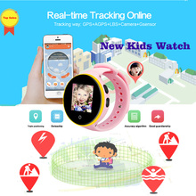 Новинка 2019, Детские GPS Смарт-часы для детей, ip67, водонепроницаемые GPS, Детские позиционирование, часы, камера SOS, часы, анти-Лост 2024 - купить недорого