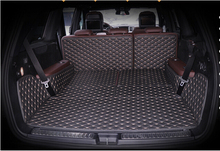 Full set car trunk mats for Mercedes Benz GL 500 X164 7 seats 2012-2006 waterproof cargo liner mats boot carpets for GL500 2010 2024 - buy cheap