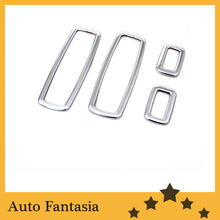Chrome Interior Door Window Switch Surround Covers for Jeep Cherokee (KL) 2014 UP-Free Shipping 2024 - buy cheap