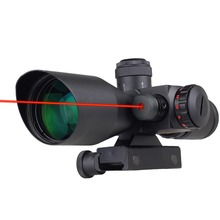 Tactical Red Dot Laser Sight 2.5~10X 40mm Scope Reflex Red / Green Reticle Mount free shipping 2024 - buy cheap