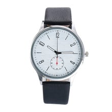 Relógio de pulso feminino, relógio casual simples para mulheres, pulseira de couro de quartzo, à prova d'água 2024 - compre barato