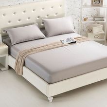 Funda de colchón de sábana ajustada, ropa de cama de lijado de Color sólido, con banda elástica, tamaño doble Queen, 25 2024 - compra barato