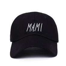 2017 new men women Hip hop MAMI Embroidered Low Profile Baseball Cap Hat black dad caps 2024 - buy cheap