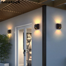 Lámpara LED de pared impermeable para exteriores, luces de pared impermeables IP65 de 6W para Villa, NR-110 de iluminación de arriba y abajo 2024 - compra barato