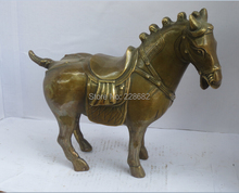 Collectible Chinese Decorated Old bronze Carved Tang Horse Sculpture/feng Shui Horse Free Shipping 002 2024 - buy cheap