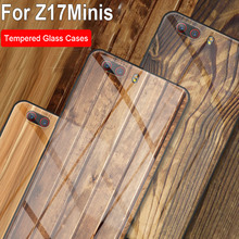 NX589J чехол для телефона из закаленного стекла с деревянным камнем и рисунком для Nubia Z17Minis NX589J Защитный чехол противоударный 2024 - купить недорого
