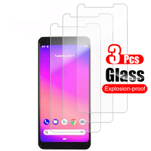 3 piezas de vidrio templado para Google Pixel 3A 3AXL Protector de pantalla para Google Pixel 3A película protectora de vidrio 9 H claro 2024 - compra barato