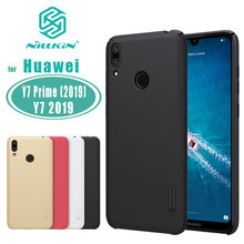 Для Huawei Y7 Prime 2019, чехол, глобальная задняя крышка, супер матовый защитный чехол для huawei Y7, 2019, Nillkin, Оригинальный чехол 2024 - купить недорого