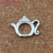 100pcs Zinc Alloy Metal Teapot Charms Pendants 17x13.5mm DIY Jewelry A-145 2024 - buy cheap