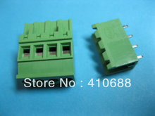 20 piezas tipo enchufe pin recto Color verde 4way/pin Pitch 5,08mm 2EDCD-5.08A-2EDCV conector de bloque de Terminal de tornillo venta caliente 2024 - compra barato