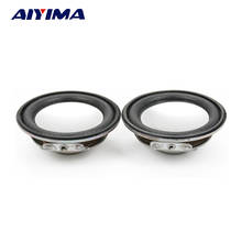 AIYIMA 2 шт. 45 мм аудио портативный динамик 1,75 дюйма 4 Ом 3 Вт полный диапазон динамиков s Неодимовый магнитный DIY стерео бокс аксессуары 2024 - купить недорого