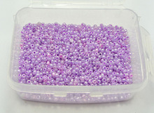 Ceylon-Cuentas de semilla de cristal violeta Perla 2mm (5000) + caja de almacenamiento, 10/0 2024 - compra barato