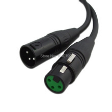 XLR 3Pin black Mic Cable Cord Microphone Audio Male to Female Shielded Phone line Tuning machine line 3M 9.6ft 2024 - buy cheap