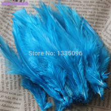 100 PCS / 10-15 cm Sky blue pheasant feather party decoration/clothing accessories clothing DIY accessories/hat/mask 2024 - buy cheap