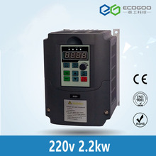 2.2kw/4kw /5.5kw/7.5kw  VFD Input 220V 1ph to Output 380V 3ph Variable Frequency Inverter for Motor Speed Control 2024 - buy cheap