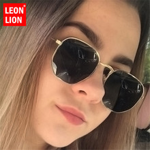 Leonlion 2021 Polarized Sunglasses Women Classic Mirror Vintage Glasses Men Street Beat Shopping Oculos De Sol Gafas UV400 2024 - buy cheap