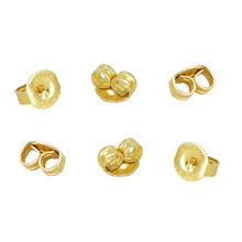 500 PCS 4.5mm*5mm Metal Raw Brass Earrings Set Copper Earring Backs Stopper Stud Earring Plugs DIY Earring Accessories 2024 - buy cheap