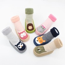 Baby Boy Girl Socks Anti Slip Rubber Soles First Walkers Floor Toddler Socks 2024 - buy cheap