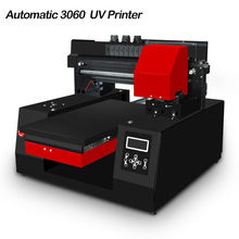 Полностью автоматический A3 + UV принтер 33*60 см струйный принтер LED UV планшетный принтер для бутылки, чехол для телефона, футболка, кожа, ТПУ 2024 - купить недорого