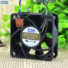 For AVC DS06025B12U P011 60mm 6cm DC 12V 0.70A Pwm server inverter cooling fan 2024 - buy cheap