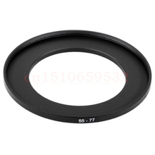 10 pcs 55 mm 77 mm 55 - 77 Lens Stepping Step Up filtro anel adaptador 2024 - compre barato