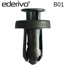 Ederivo 1 шт. B01 10 мм отверстия автомобиля крепежа нейлон клипы бампер автомобиля/крыло подкладка фиксированными/ крепления для Honda 2024 - купить недорого