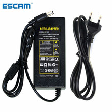 ESCAM DC 12V 5A 60W Power Adapter Transformer Switch AC100-240V to DC12V Power Supply for CCTV Camera Security System 2024 - buy cheap