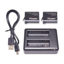 Hixon Battery for GoPro HERO 4 and GoPro AHDBT-401, AHBBP-401 Camera Accessories with Dual Charger 2024 - buy cheap