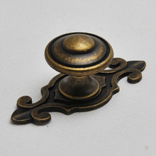 75mm vintage style furniture handles bronze drawer kitchen cabinet knobs pulls antique brass backplane dresser door handles knob 2024 - buy cheap