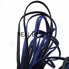 Cordas trançadas de couro para colar, feitas de couro, super fios de couro de fibra têxtil, para diy 2024 - compre barato