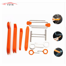 VSTM 12pcs Car Radio Door Clip Panel Trim Dash Audio Removal Open Installer Pry Tool For all the CARS 2024 - buy cheap