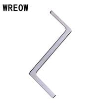 New 5Pcs Locksmith Wrench Tackle Locksmith Tools Double Row Tension Tools Stainless Stell Lock Pick Tools silver 2024 - buy cheap