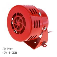 Durable 12V 110dB Red Automotive Motorcycle Horns Air Raid Siren Horn Car Truck Motor Driven Alarm 2024 - buy cheap