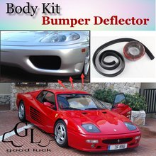 Bumper Lip Deflector Lips For Ferrari 512 Testarossa F512M TR Front Spoiler Skirt Scratch Proof Adhesive / Body Kit / Strip 2024 - buy cheap