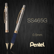 1pcs Japan Pentel Mechanical Pencil SS465 0.5mm Rubber Handshake Metal Rod Press Mechanical Pencil 2024 - buy cheap