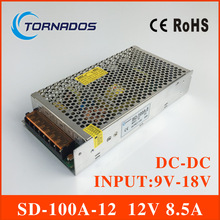 CE Approved 100W single output switching power supply DC-DC input 9V-18V DC output 12V 8.5A to smps SD-100A-12 2024 - buy cheap