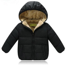 Kids Winter Jacket Thick Velvet Girls Boys Coat Warm Children's Jackets Cotton Infant Clothing Padded Jacket Kid Clothes 2024 - buy cheap