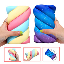 14CM Jumbo Squishy Cotton Candy Soft Slow Rising Phone Straps Stretchy Squeeze Kid Toy Relieve Stress Bauble Children's Day Gift 2024 - buy cheap