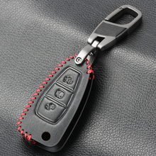 Leather Car Styling Key Cover Case For Ford Focus 4 3 ST Mondeo Kuga Fiesta Ecosport Ranger Escape Key Case For Ford Key Cover 2024 - buy cheap