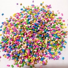 100g diy argila de polímero doces falsos doces açúcar polvilhe decorações para bolo falso sobremesa simulação alimentos casa de bonecas presentes 2024 - compre barato