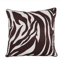 45/50/55/60cm zebra pattern cushion cover pillowcase sofa throw pillow cover lumbar pillow case indoor 2024 - buy cheap