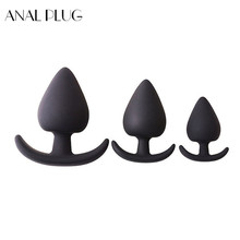 ANAL PLUG Sex Toys Silicone Butt Plugs Sex Toys For Women Men Anal Plug Smooth Silicone Anal Toys for Adults Anal Masturbator 2024 - buy cheap